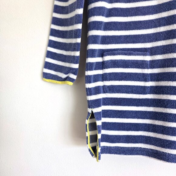 Johnnie B. Girls Terry Cloth Hooded Towel Swimsuit Coverup, Vacation, Pool, Neon - Picture 3 of 7